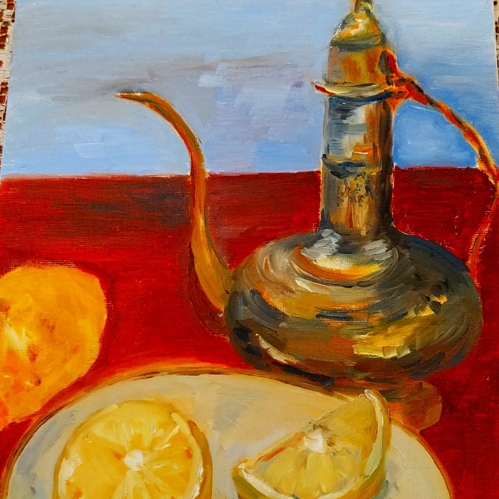 Original painting. Oil on canvas.